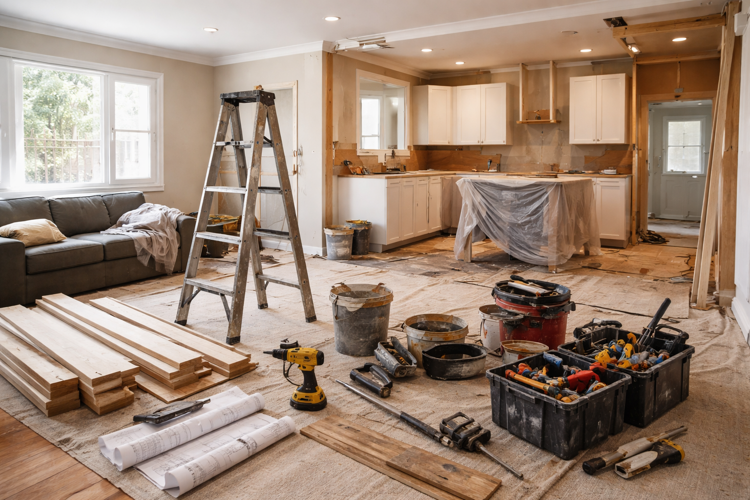 Rental make‑ready renovation