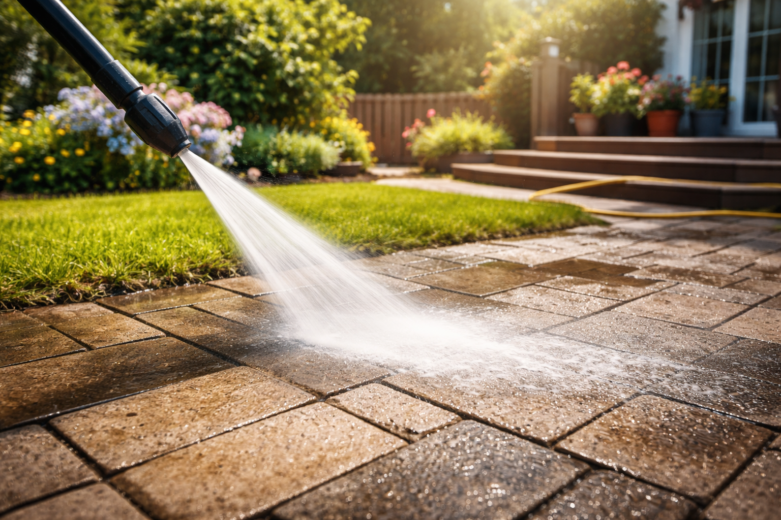 Pressure washing services